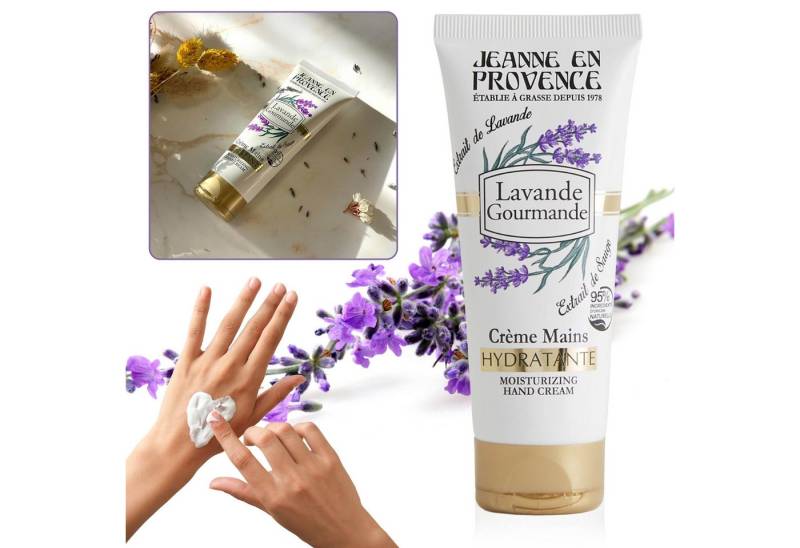 Sarcia.eu Handcreme Jeanne en Provence - Lavande Gourmande Handcreme mit Lavendelduft 75ml von Sarcia.eu