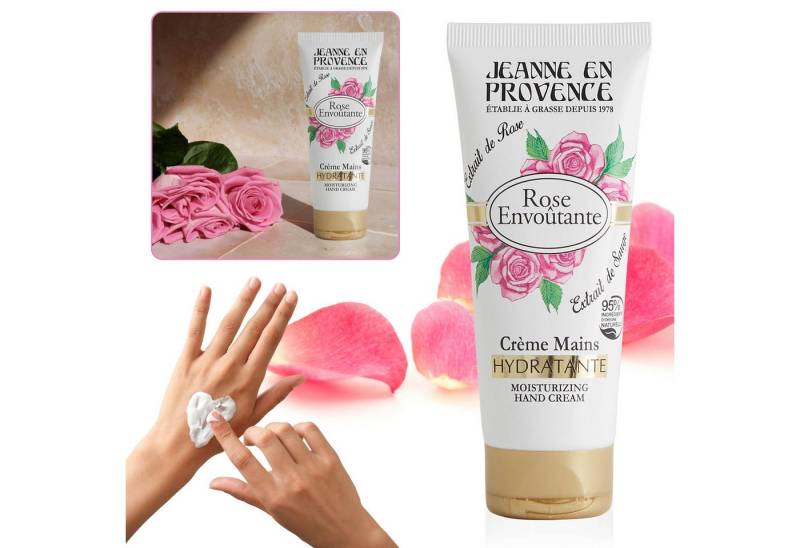 Sarcia.eu Handcreme Jeanne en Provence Rose Envoûtant Handcreme mit Rosenduft 75ml von Sarcia.eu