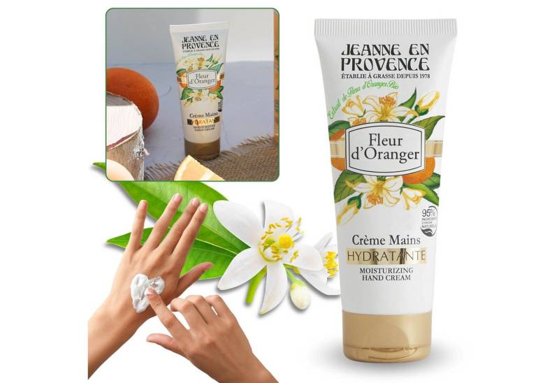 Sarcia.eu Handcreme Jeanne en Provence nährende Handcreme mit Orangenblüten 75 ml von Sarcia.eu