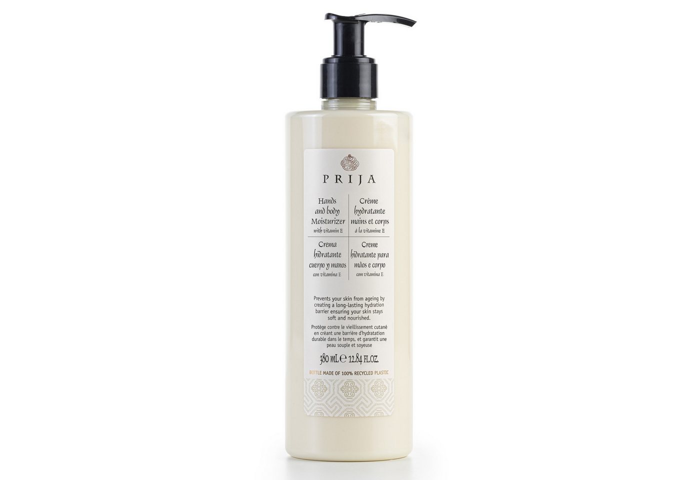 Sarcia.eu Handcreme PRIJA Feuchtigkeitsspendende Hand und Körpercreme mit Vitamin E 380 ml von Sarcia.eu