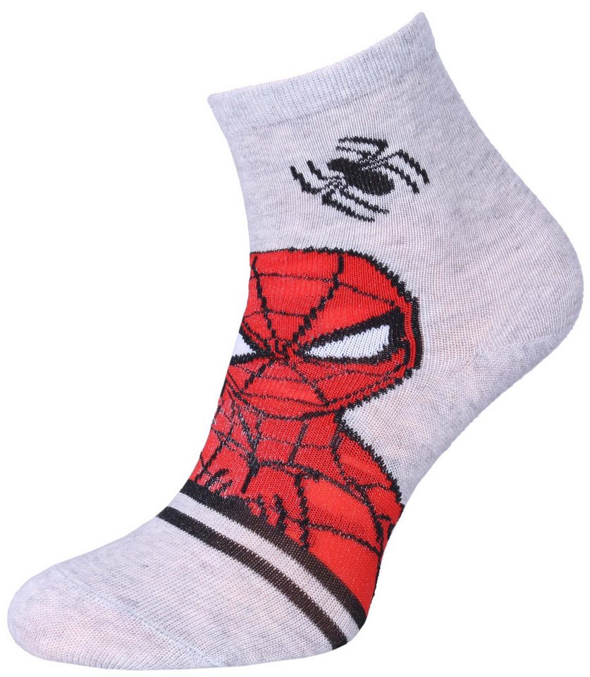 Sarcia.eu Haussocken Graue Kindersocken Spider-Man MARVEL 2-3 Jahr von Sarcia.eu