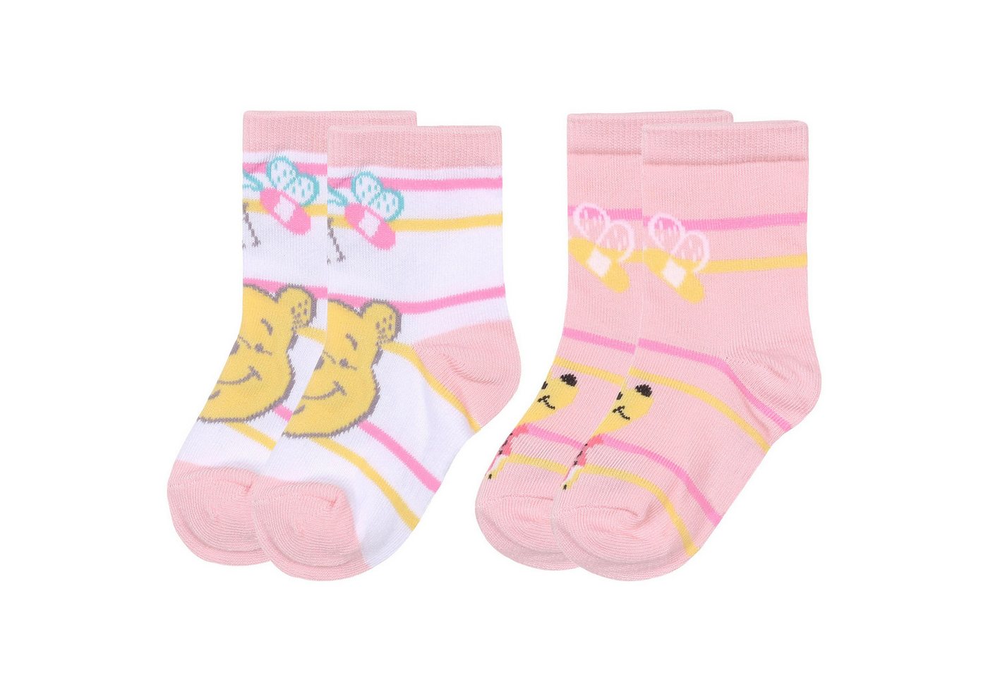 Sarcia.eu Haussocken Winnie the Pooh Sockenset für Mädchen, lange Socken, 4 Paar von Sarcia.eu