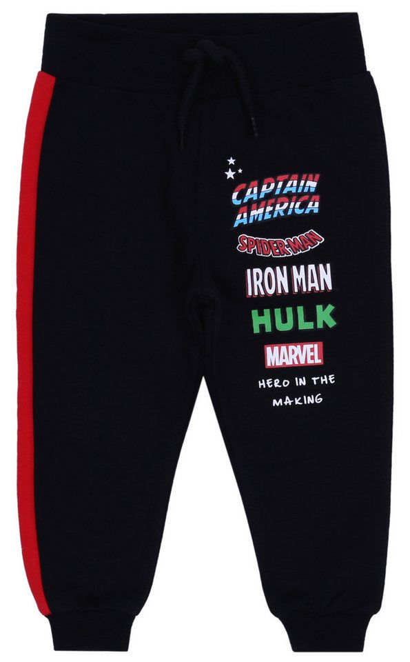Sarcia.eu Jogginghose Schwarze Jogginghose mit rotem MARVEL-Streifen 3-4 Jahre von Sarcia.eu