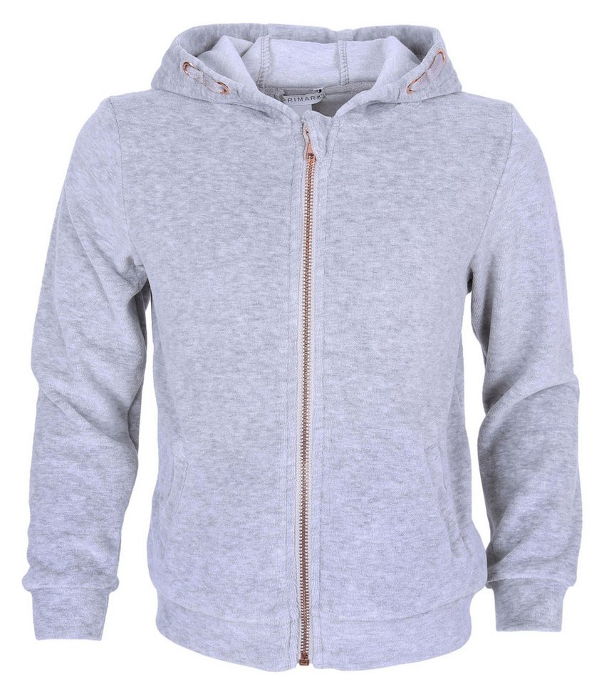 Sarcia.eu Kapuzensweatshirt Graue Bluse mit goldenem Reißverschluss 13-14 Jahre Sarcia.eu Kapuzensweatshirt Graue Bluse mit goldenem Reißverschluss 13-14 Jahre von Sarcia.eu