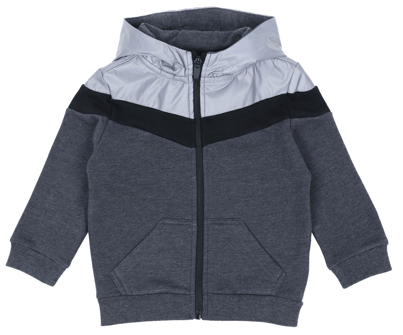 Sarcia.eu Kapuzensweatshirt Graue Jacke mit rückstrahlendem Oberteil 4-5 Jahre von Sarcia.eu