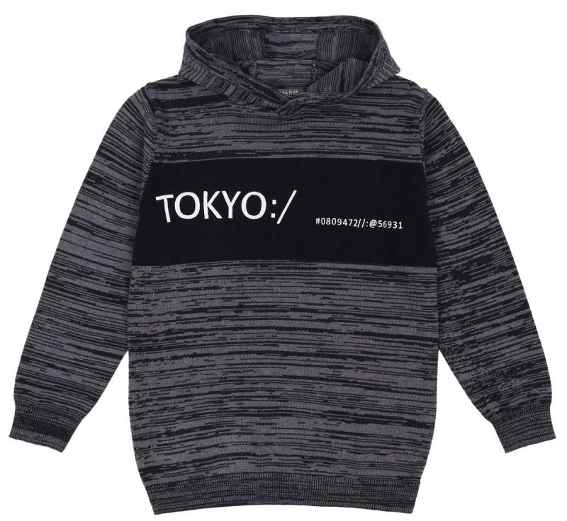 Sarcia.eu Kapuzensweatshirt Grauer Kapuzenpulli für Jungen 7-8 Jahre von Sarcia.eu