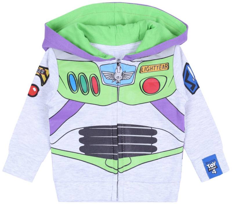 Sarcia.eu Kapuzensweatshirt Grauer Kapuzenpullover "Buzz Astral Toy Story DISNEY" 3-6 Monate von Sarcia.eu