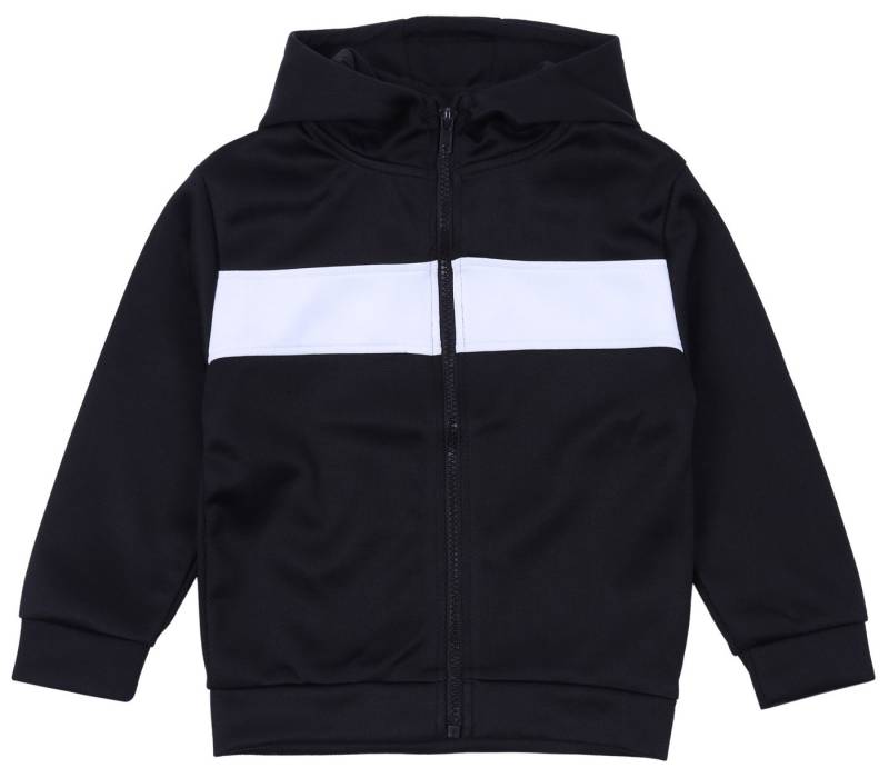 Sarcia.eu Kapuzensweatshirt Schwarzes Sweatshirt mit weißem Streifen 3-4 Jahre von Sarcia.eu