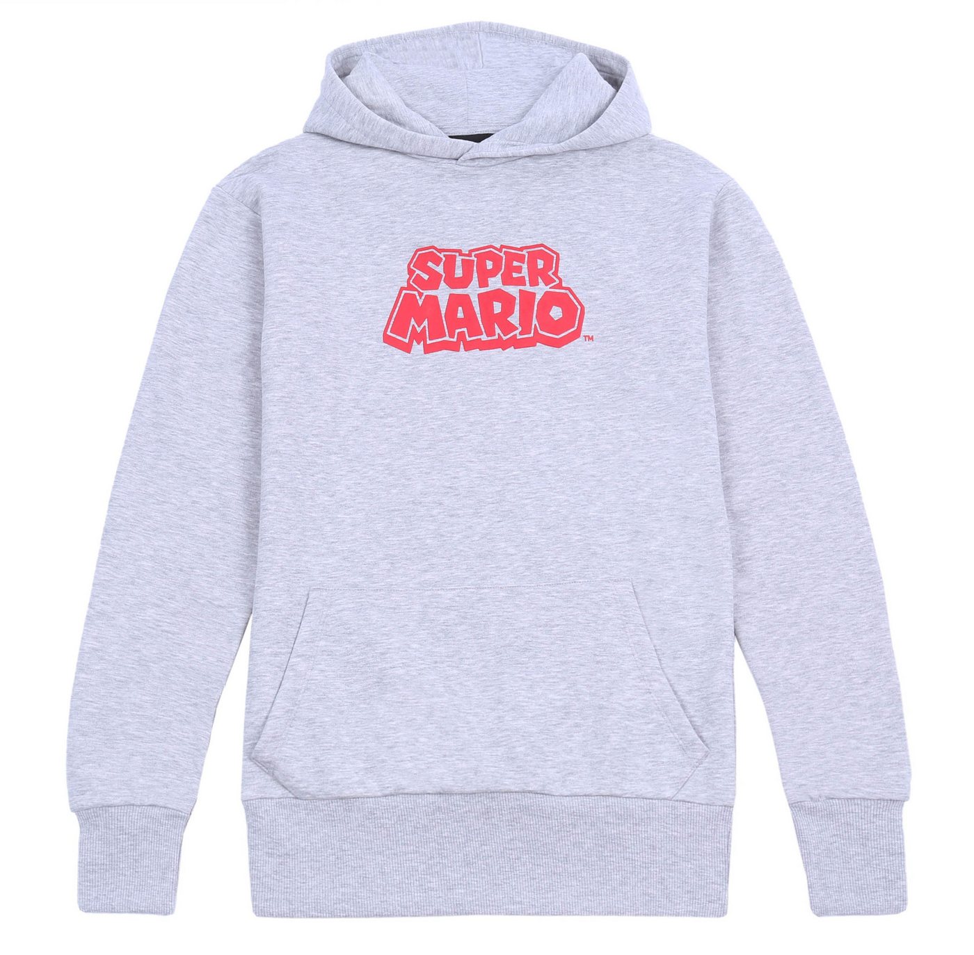 Sarcia.eu Kapuzensweatshirt Super Mario Bluse/Kapuzenpullover für Herren, grau S von Sarcia.eu