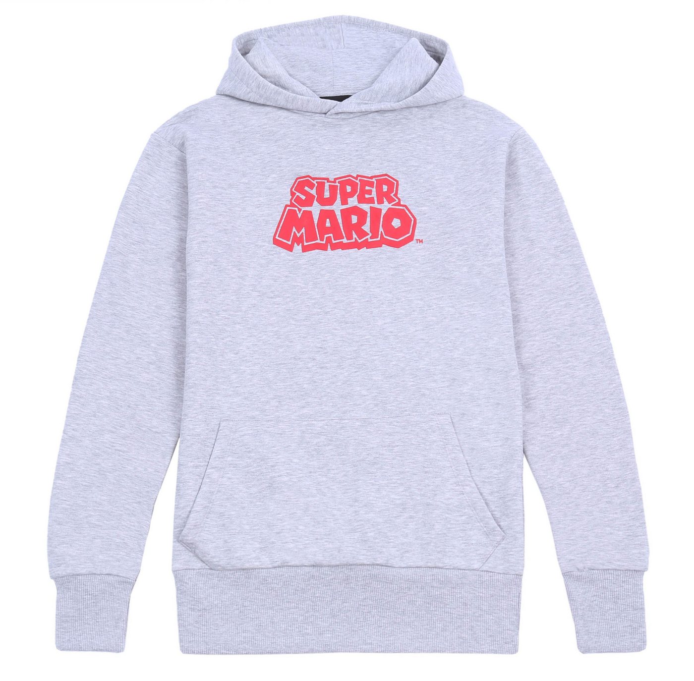 Sarcia.eu Kapuzensweatshirt Super Mario Bluse/Kapuzenpullover für Herren, grau XS von Sarcia.eu