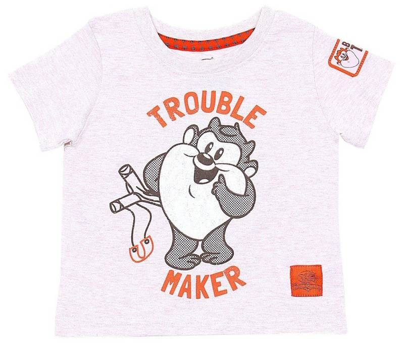 Sarcia.eu Kurzarmbluse Beigefarbenes T-Shirt LOONEY TUNES 2-3 Jahre von Sarcia.eu