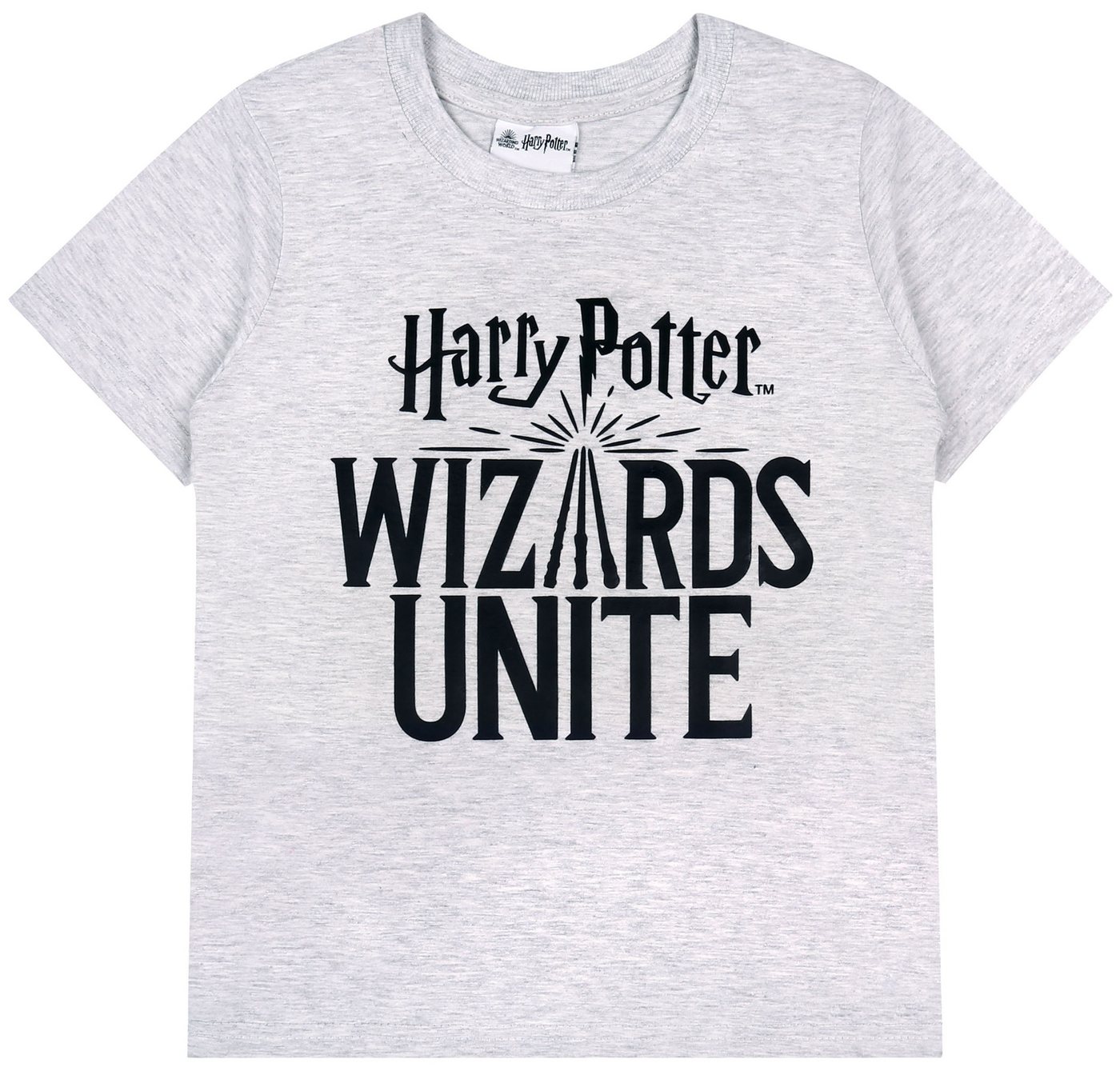 Sarcia.eu Kurzarmbluse Graues T-Shirt mit kurzen Ärmeln Harry Potter 9-10 Jahre von Sarcia.eu