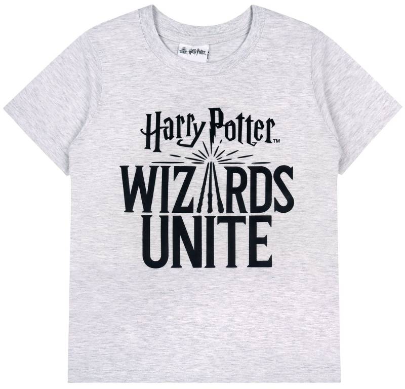 Sarcia.eu Kurzarmbluse Graues T-Shirt mit kurzen Ärmeln Harry Potter 9-10 Jahre von Sarcia.eu