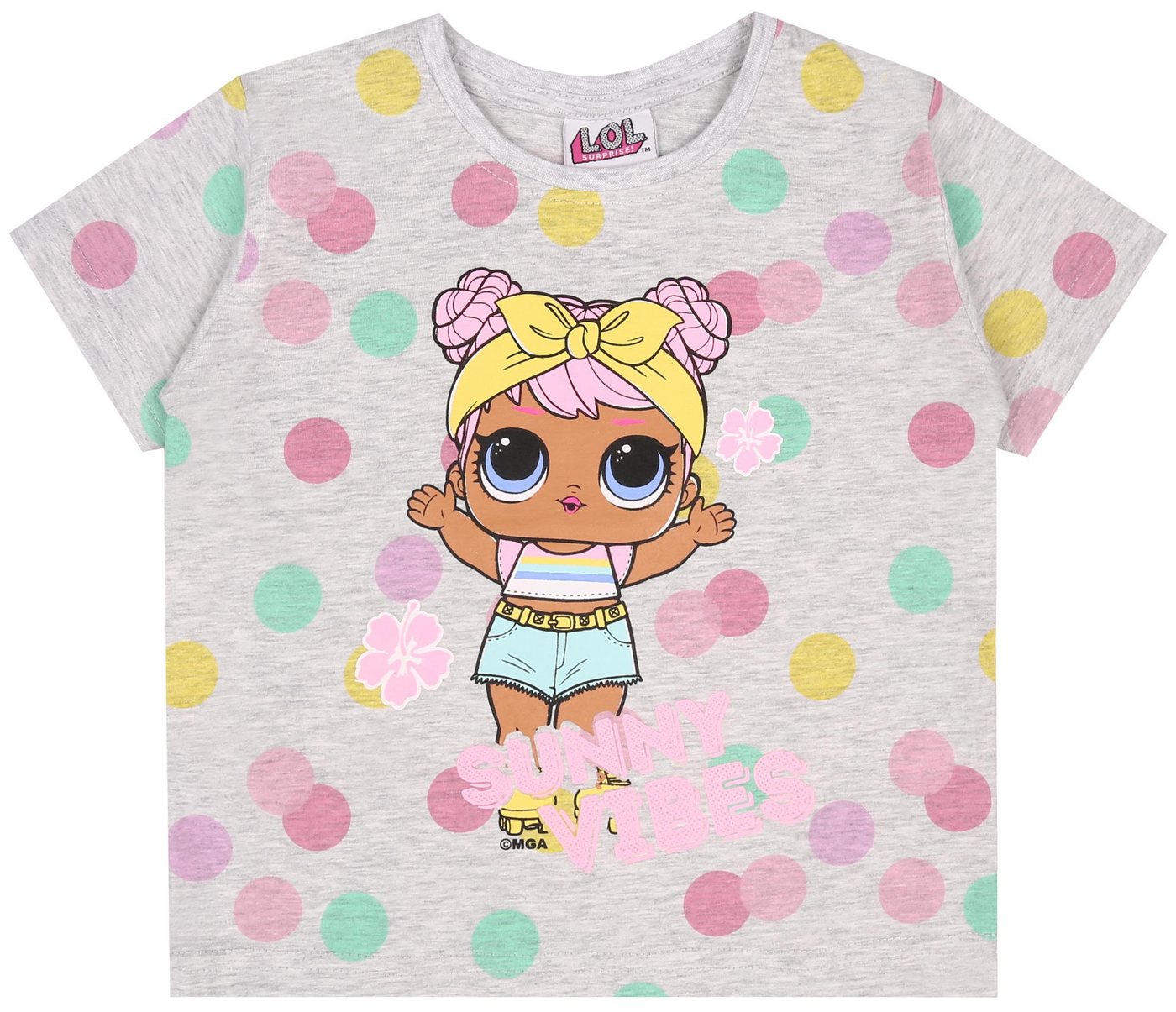 Sarcia.eu Kurzarmbluse Graues T-Shirt mit kurzen Ärmeln LOL Surprise 18-24 Monate Sarcia.eu Kurzarmbluse Graues T-Shirt mit kurzen Ärmeln LOL Surprise 18-24 Monate von Sarcia.eu