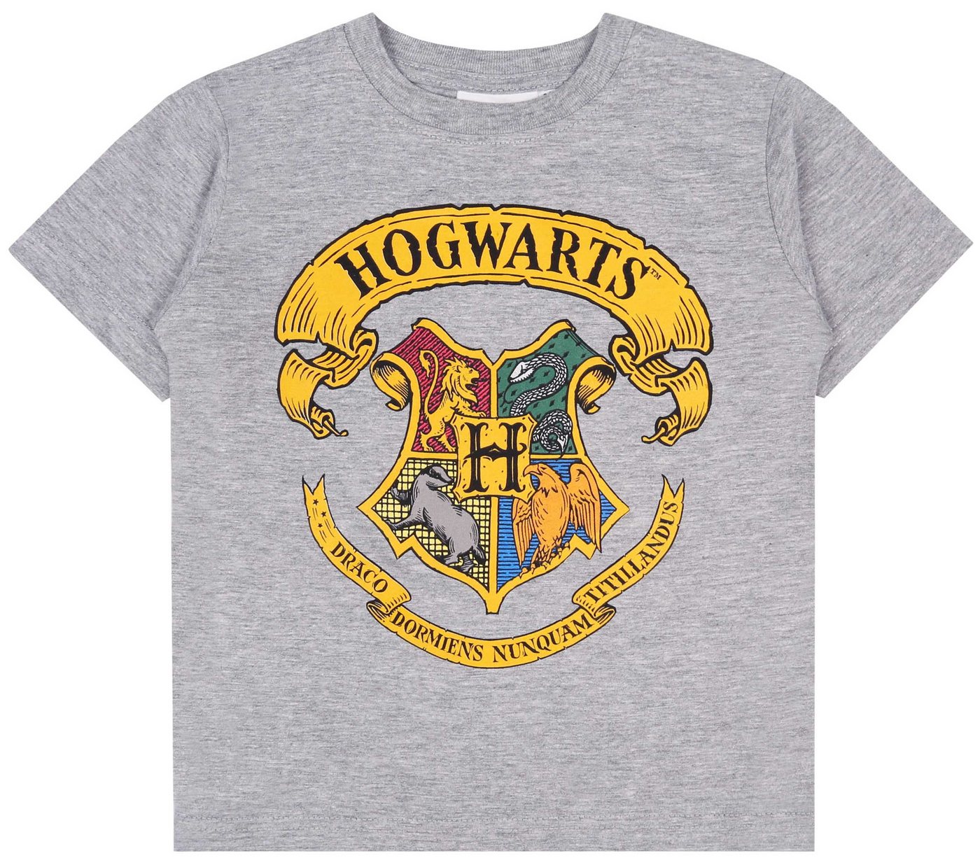 Sarcia.eu Kurzarmbluse Graues T-Shirt mit kurzen Ärmeln mit Motiv von Harry Potter 5 Jahre von Sarcia.eu