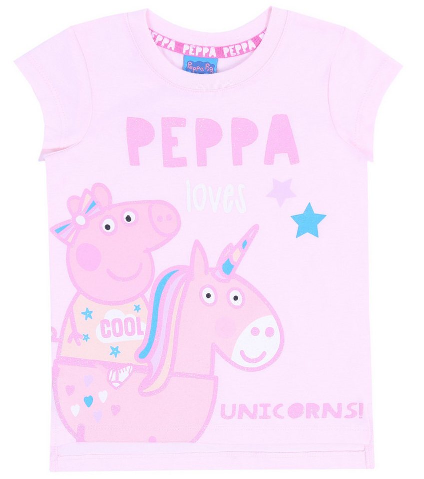 Sarcia.eu Kurzarmbluse Pinkes T-Shirt, Peppa Wutz Peppa Pig 4-5 Jahre von Sarcia.eu