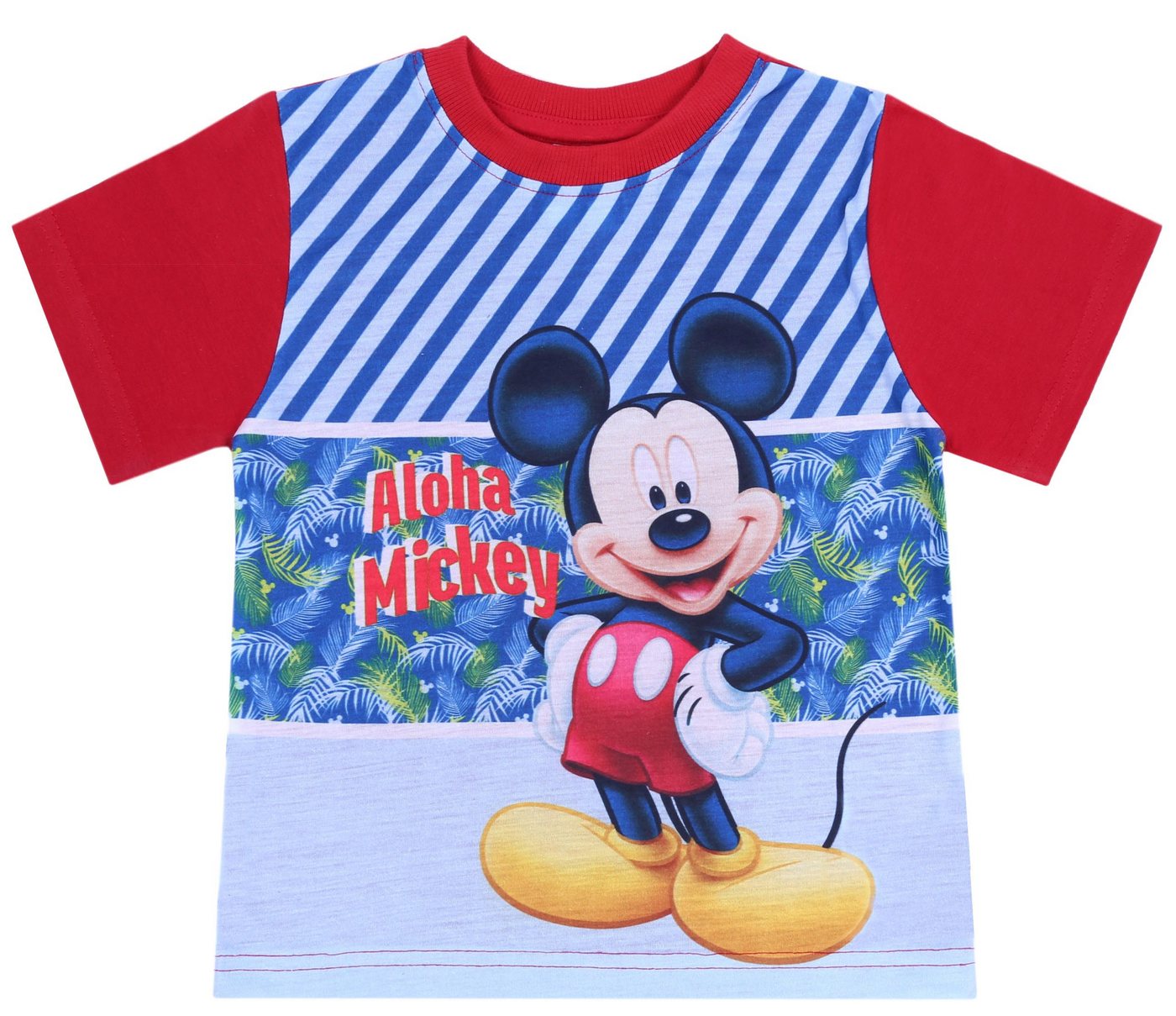 Sarcia.eu Kurzarmbluse Rot-blaues T-Shirt, Mickey DISNEY 4-5 Jahre von Sarcia.eu