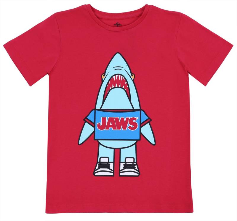 Sarcia.eu Kurzarmbluse Rotes Hemd mit animierter Hai - Jaws T-shirt 6-7 Jahre von Sarcia.eu