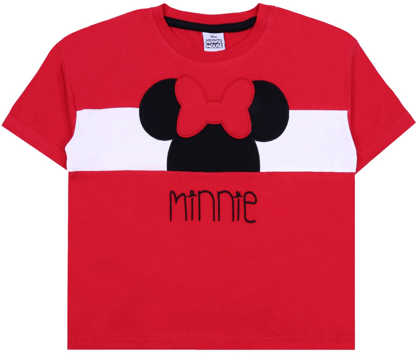 Sarcia.eu Kurzarmbluse Rotes Mädchen-T-Shirt mit Motiv von Minnie Mouse DISNEY 10 Jahre von Sarcia.eu