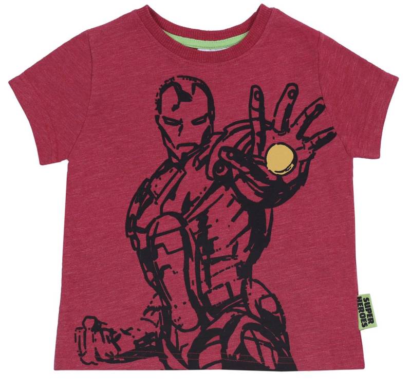 Sarcia.eu Kurzarmbluse Rotes T-Shirt SUPER HEROES MARVEL DEADPOOL AVENGERS 3-4 Jahre von Sarcia.eu
