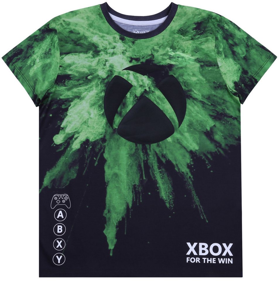 Sarcia.eu Kurzarmbluse Schwarz-grünes T-Shirt für Jungen Xbox 10-11 Jahre von Sarcia.eu