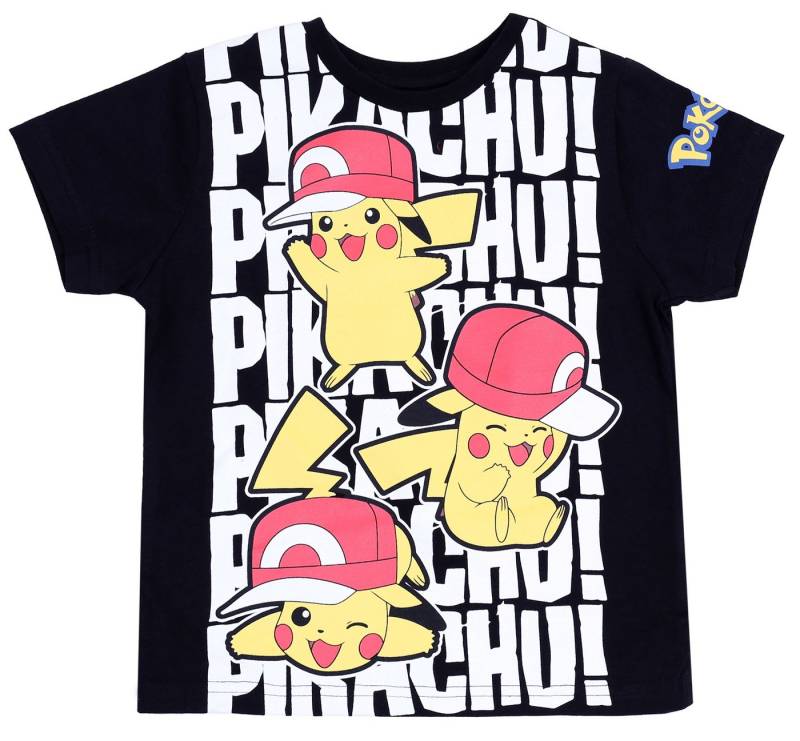 Sarcia.eu Kurzarmbluse Schwarzes Hemd POKEMON 3-4 Jahre von Sarcia.eu