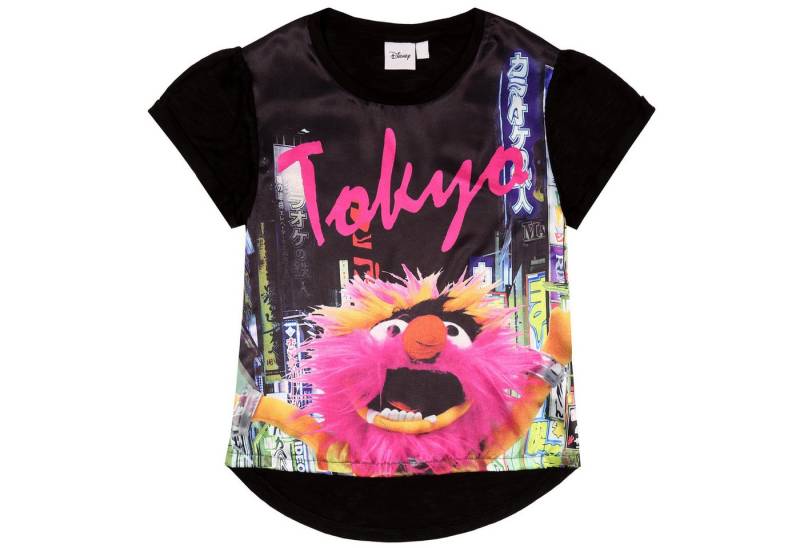 Sarcia.eu Kurzarmbluse Schwarzes T-Shirt Muppets Show Disney 10-11 Jahre von Sarcia.eu