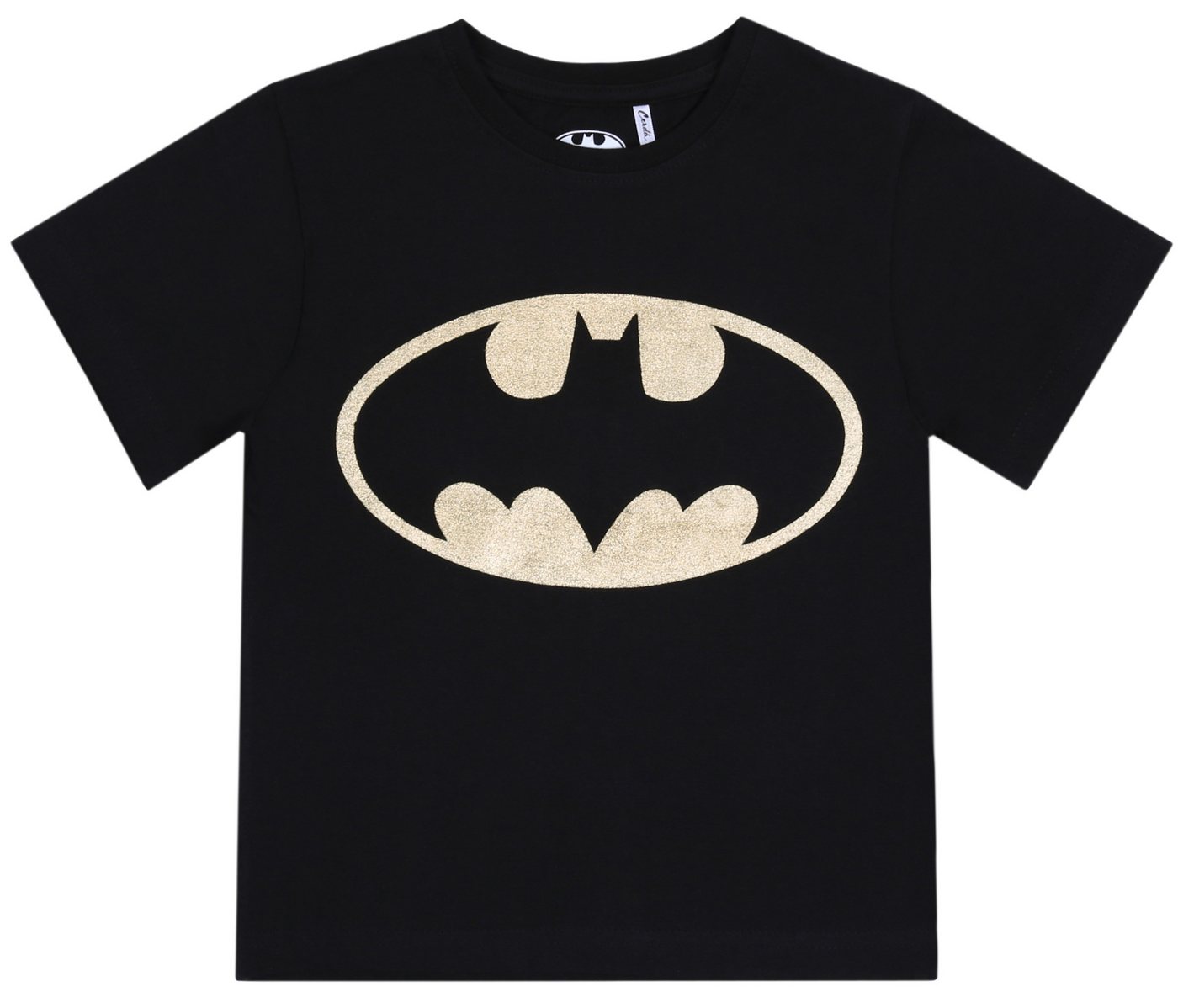 Sarcia.eu Kurzarmbluse Schwarzes T-Shirt für Jungen mit goldenem BATMAN Logo 9-10 Jahre von Sarcia.eu