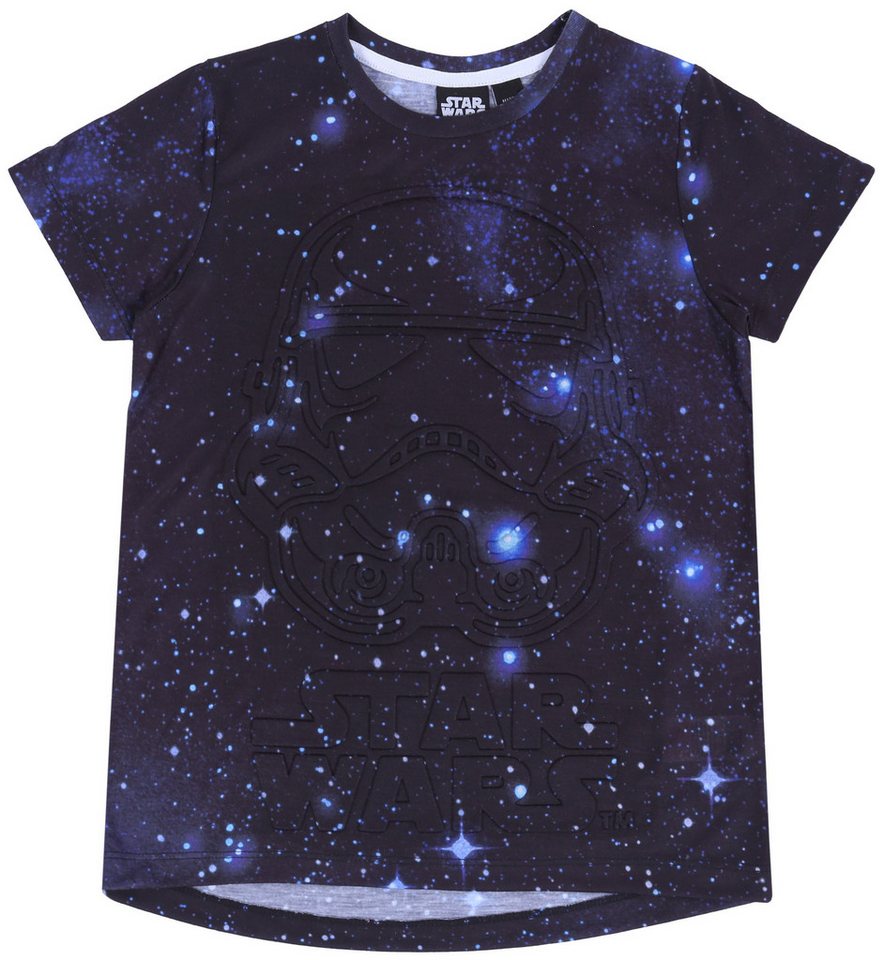 Sarcia.eu Kurzarmbluse T-Shirt Galaxy Star Wars DISNEY 8-9 Jahre von Sarcia.eu