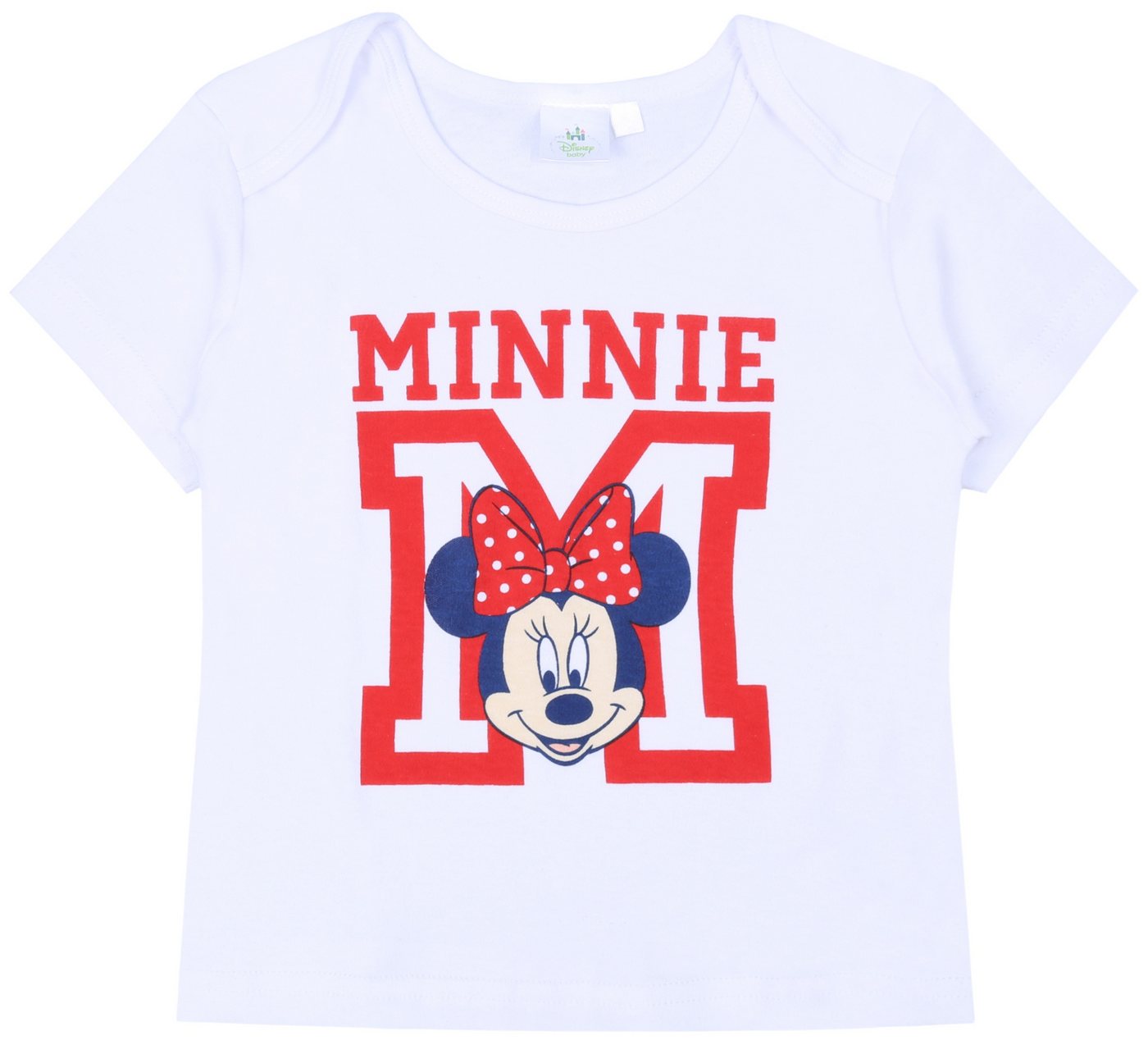 Sarcia.eu Kurzarmbluse Weißes, Baby-T-Shirt Minnie Mouse 6 Monate von Sarcia.eu