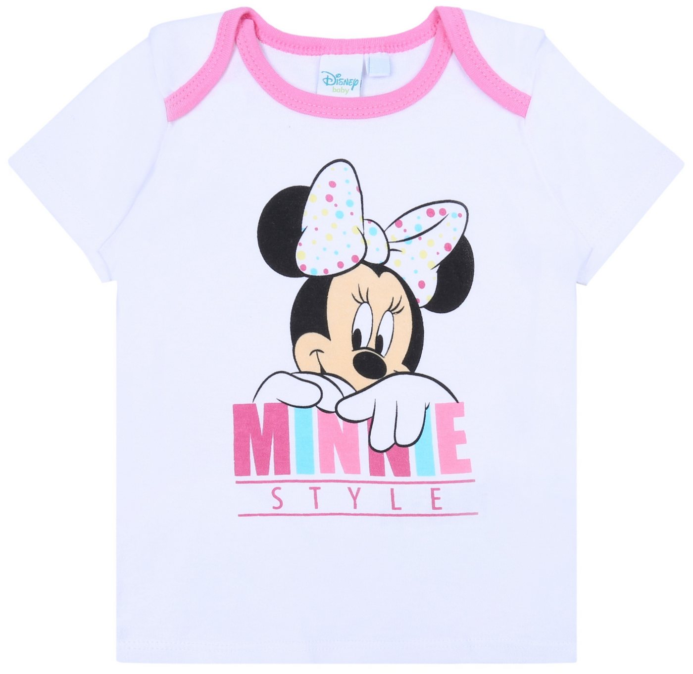 Sarcia.eu Kurzarmbluse Weißes Baby-T-Shirt Minnie DISNEY 12 Monate von Sarcia.eu