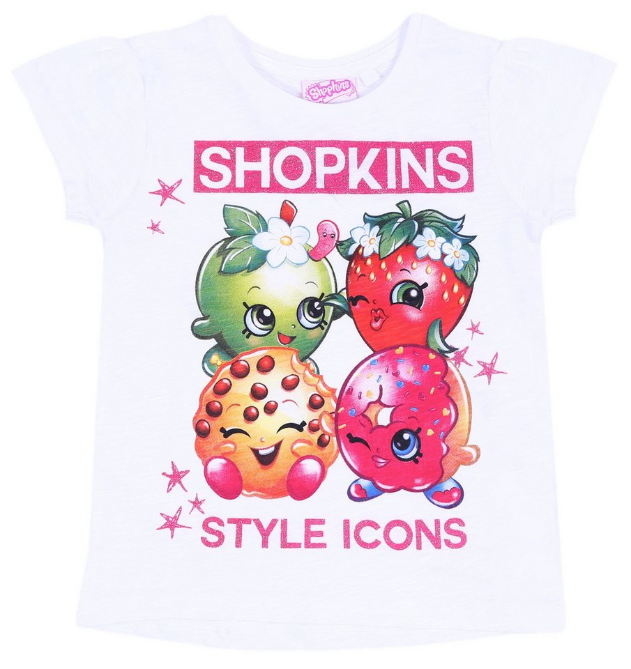 Sarcia.eu Kurzarmbluse Weißes T-Shirt SHOPKINS STYLE ICONS 18-24 Monate von Sarcia.eu