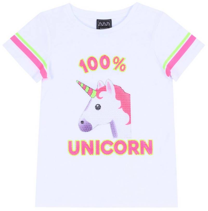 Sarcia.eu Kurzarmbluse Weißes T-Shirt für Mädchen mit Einhorn Unicorn 12-13 Jahre von Sarcia.eu