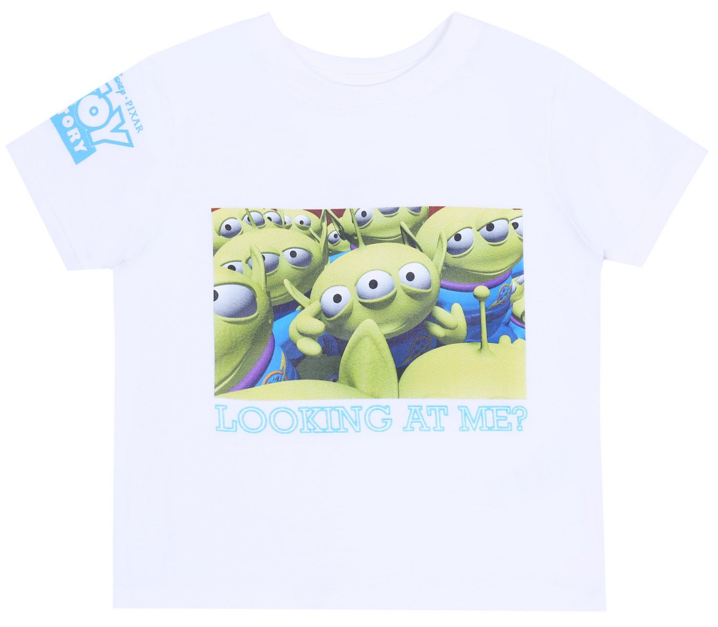 Sarcia.eu Kurzarmbluse Weißes T-shirt, T-shirt mit Aliens Toy Story DISNEY 4-5 Jahre von Sarcia.eu