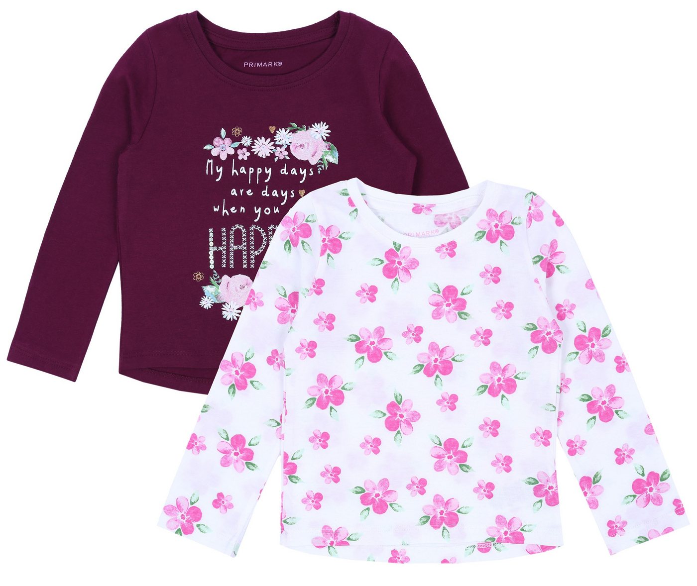Sarcia.eu Langarmbluse 2 x Bluse mit Blümchen gemustert 7-8 Jahre Sarcia.eu Langarmbluse 2 x Bluse mit Blümchen gemustert 7-8 Jahre von Sarcia.eu