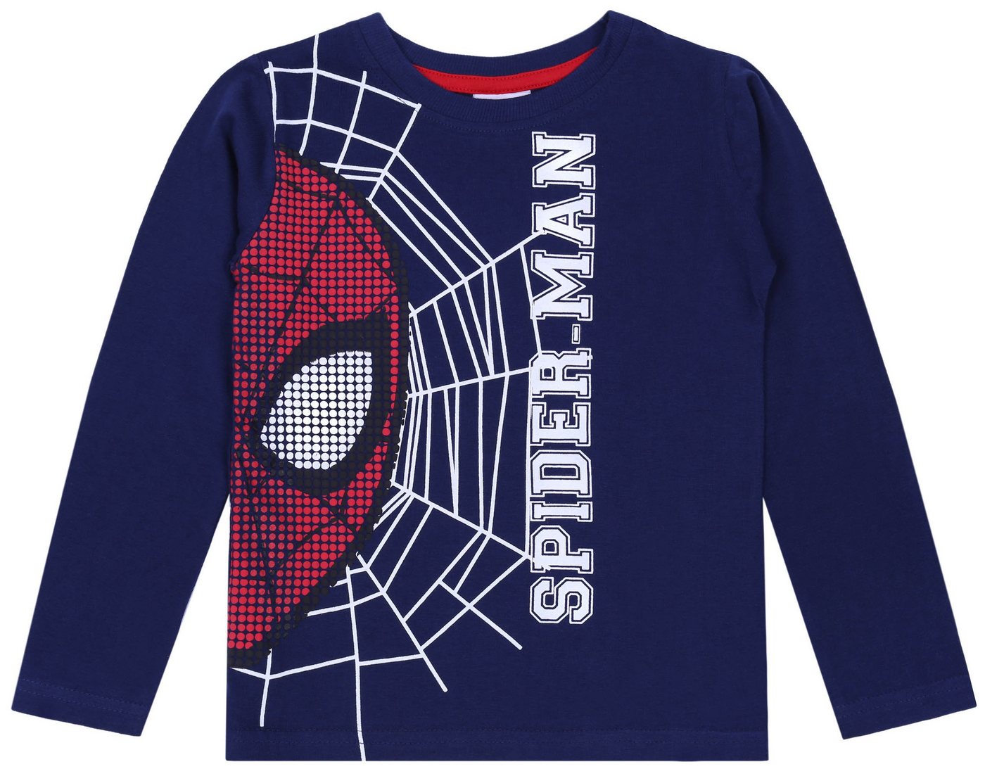Sarcia.eu Langarmbluse Dunkelblaue Jungenbluse mit Motiv von Spider-Man 8 Jahre Sarcia.eu Langarmbluse Dunkelblaue Jungenbluse mit Motiv von Spider-Man 8 Jahre von Sarcia.eu