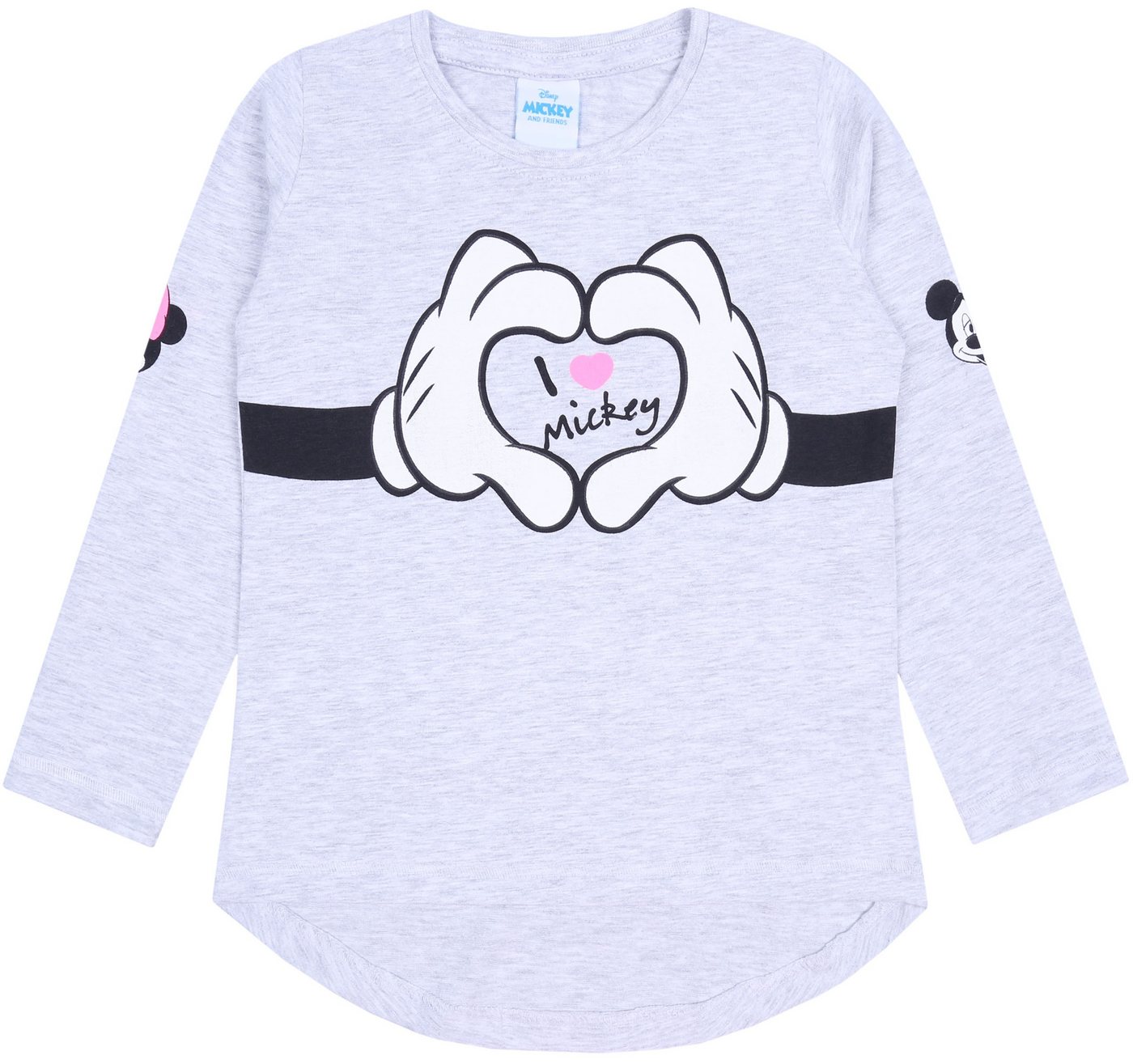 Sarcia.eu Langarmbluse Graue Bluse mit langen Ärmel Minnie Mouse DISNEY 4-5 Jahre von Sarcia.eu