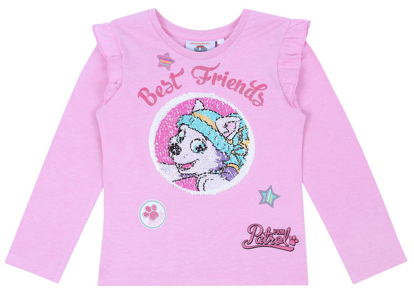 Sarcia.eu Langarmbluse Pinke Bluse Langarmshirt Oberteil für Mädchen PAW PATROL 5-6 Jahre von Sarcia.eu