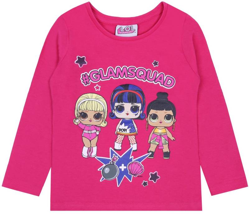 Sarcia.eu Langarmbluse Pinke Bluse Langarmshirt für Mädchen L.O.L Surprise 4 Jahre von Sarcia.eu