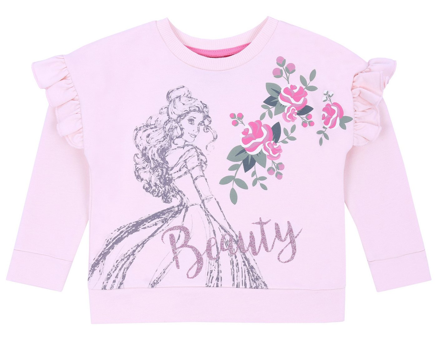 Sarcia.eu Langarmbluse Rosa Bluse Bella Prinzessinnen BEAUTY AND THE BEAST 2-3 Jahre von Sarcia.eu