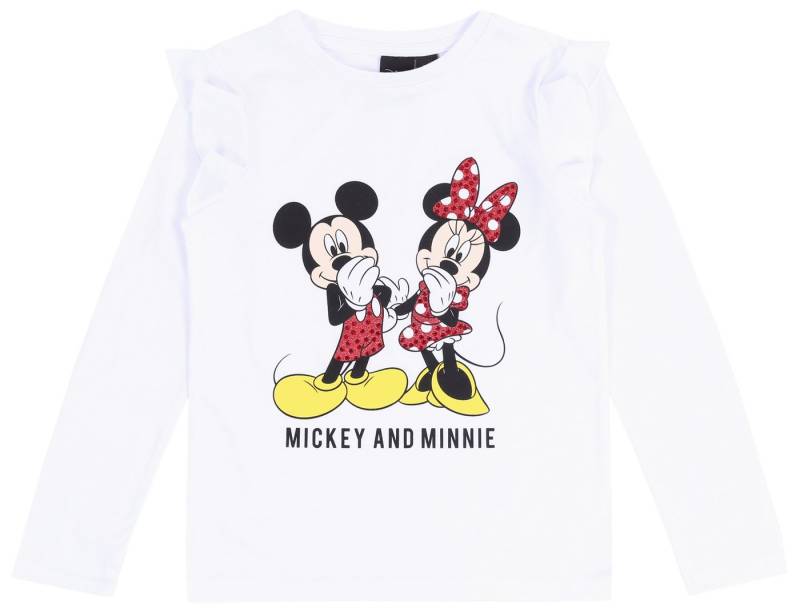 Sarcia.eu Langarmbluse Weißes Shirt Minnie DISNEY 3-4 Jahre von Sarcia.eu