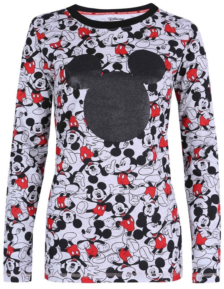 Sarcia.eu Langarmshirt DISNEY Mickey Maus Bluse/Sweatshirt grau, langärmelig XXS von Sarcia.eu