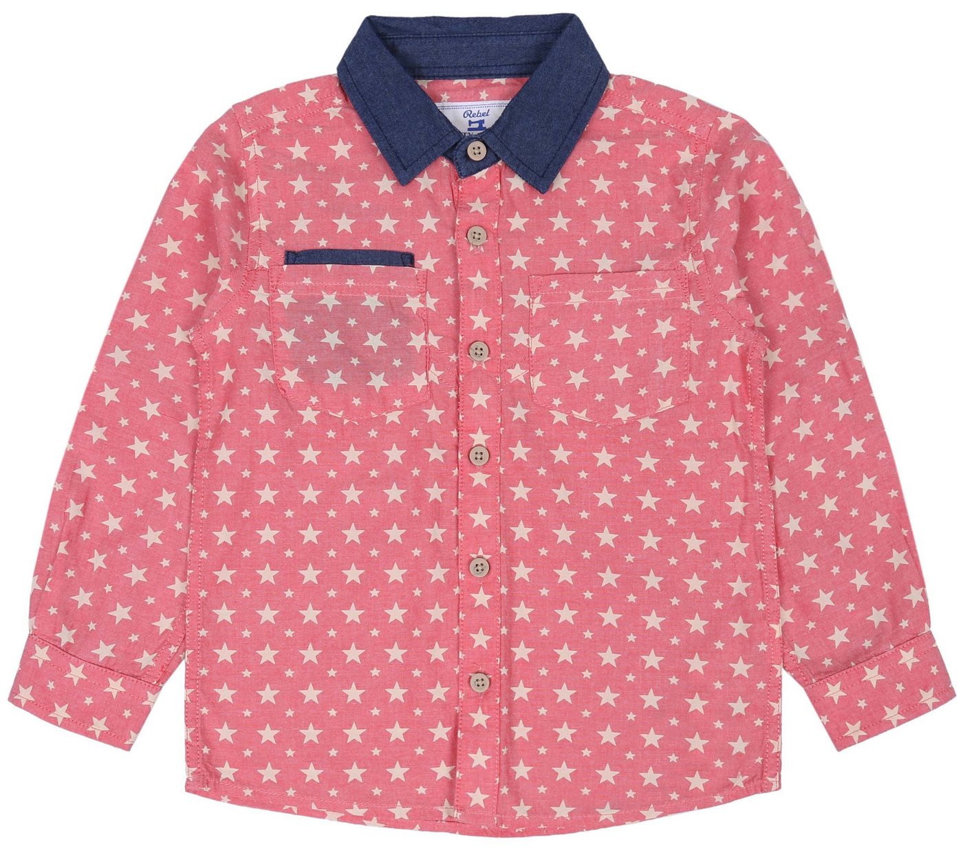 Sarcia.eu Langarmshirt Korallenrotes Hemd mit langen Ärmeln 4-5 Jahre Sarcia.eu Langarmshirt Korallenrotes Hemd mit langen Ärmeln 4-5 Jahre von Sarcia.eu