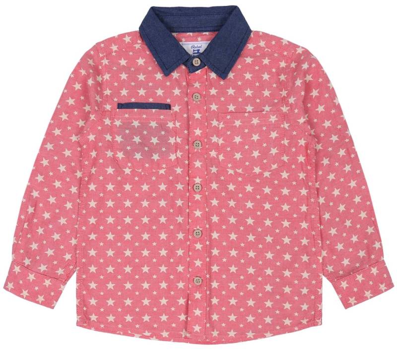 Sarcia.eu Langarmshirt Korallenrotes Hemd mit langen Ärmeln 4-5 Jahre von Sarcia.eu