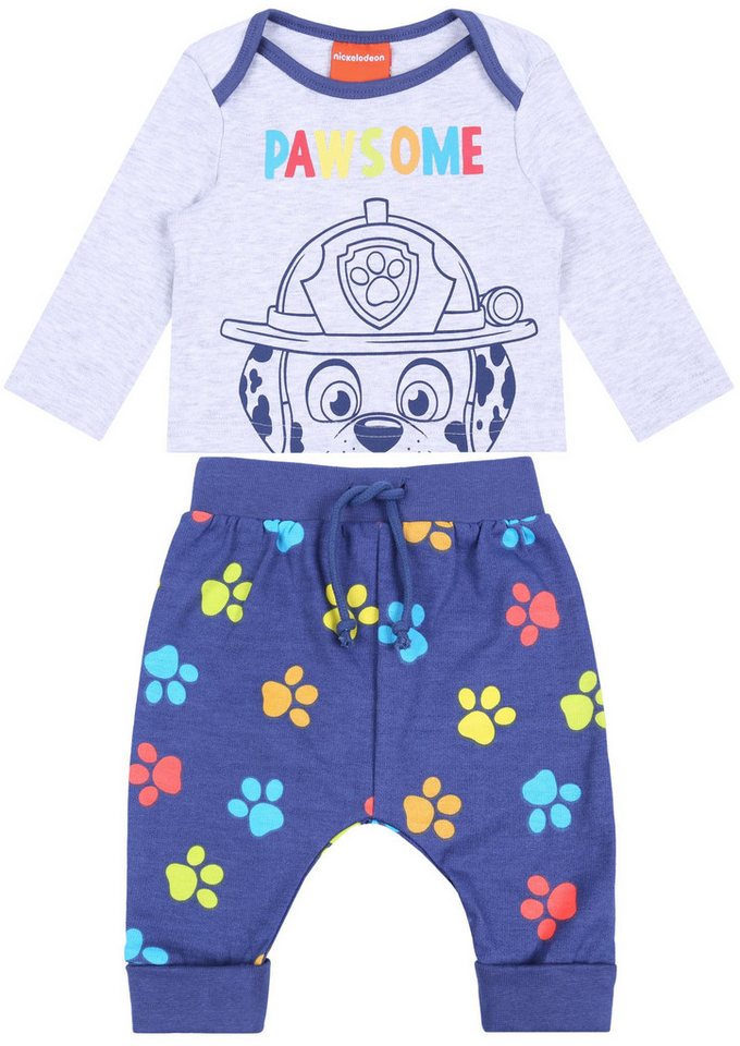 Sarcia.eu Langarmshirt & Hose Graue Bluse + Hose Paw Patrol NICKELODEON 24 Monate von Sarcia.eu