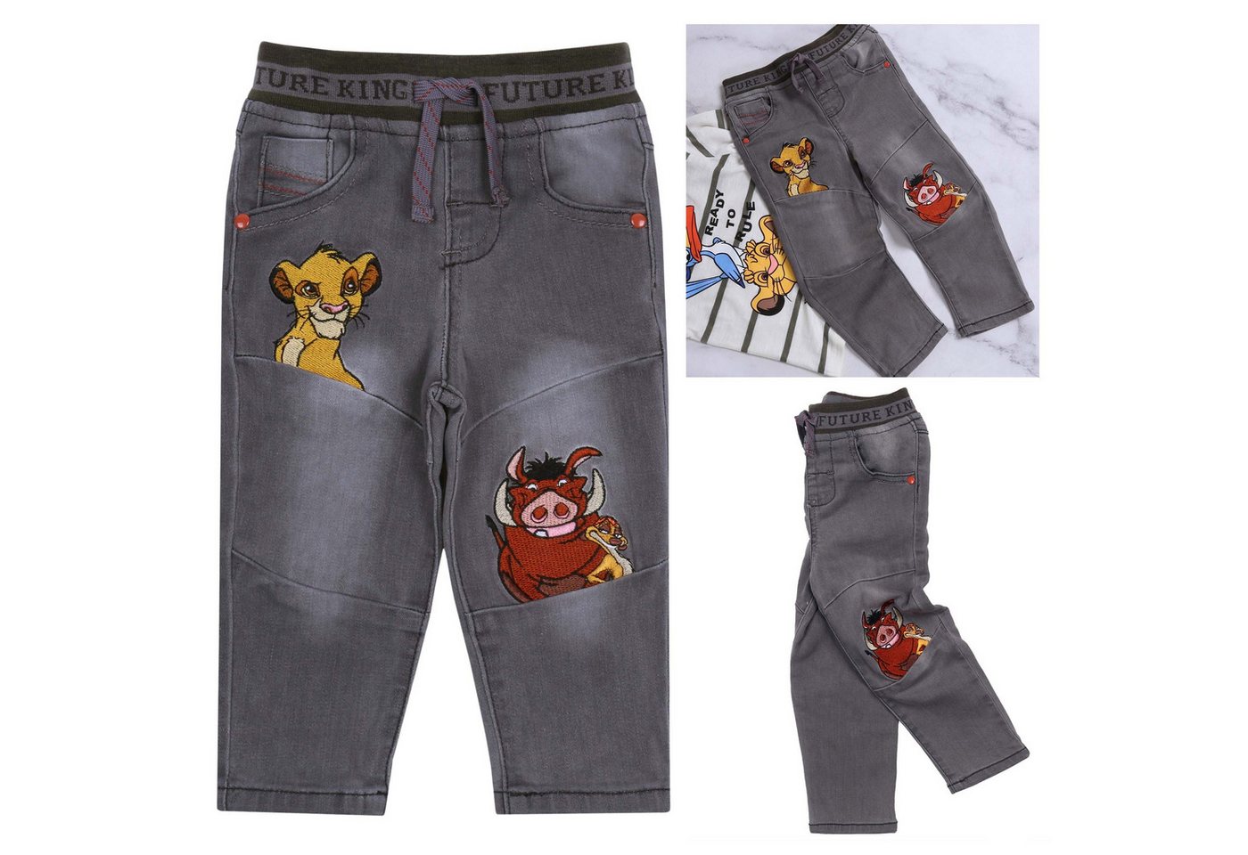 Sarcia.eu Lange Unterhose DISNEY Der König der Löwen, Kinderjeans, Gummiband, 12-18 Monate Sarcia.eu Lange Unterhose DISNEY Der König der Löwen, Kinderjeans, Gummiband, 12-18 Monate von Sarcia.eu