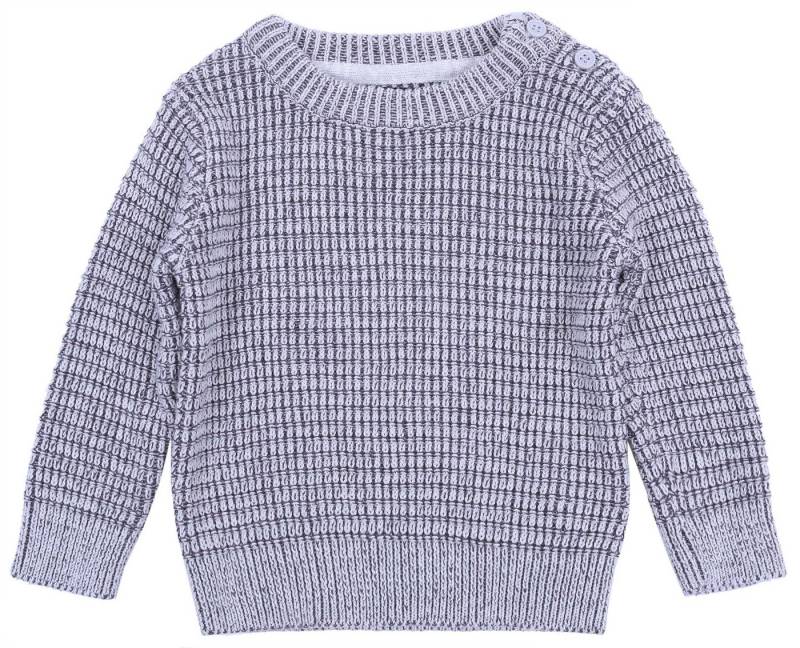 Sarcia.eu Longpullover Grauer Pullover aus Wolle mit Knöpfen 12-18 Monate von Sarcia.eu