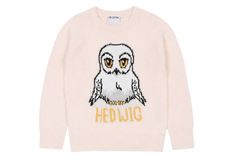 Sarcia.eu Longpullover Harry Potter Hedwig Ecrufarbener Pullover für Mädchen, warm 7 Jahre von Sarcia.eu