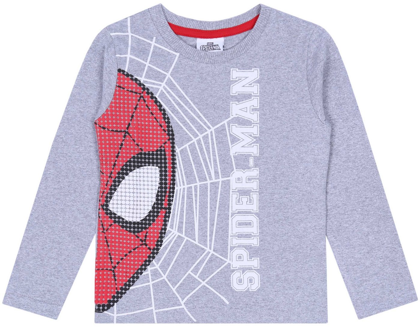 Sarcia.eu Longshirt Graue Jungen-Bluse mit Motiv von Spider-Man von Sarcia.eu