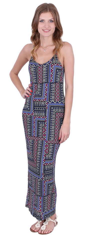 Sarcia.eu Maxikleid Buntes Maxikleid gemustert XS von Sarcia.eu